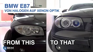 HOW TO: BMW E87/E88/E82 Halogen-Scheinwerfer auf Xenon-Optik umrüsten