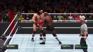 WWE2K20 Wrestlemania 37 Night 1 Simulation