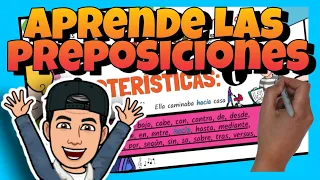 📚 Las PREPOSICIONES en ESPAÑOL para NIÑOS de PRIMARIA con TRUCO