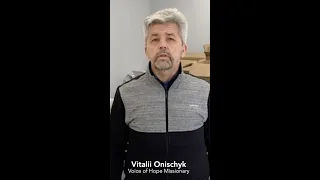 Pastor from Western Ukraine helping during Humanitarian Crisis