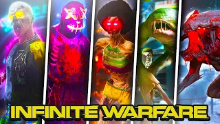 TOUTES les MAPS ZOMBIES de INFINITE WARFARE en 1 VIDÉO ! 🧟 (Elles sont exceptionnelles)