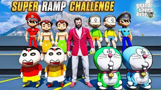 Super Ramp Challenge With Shinchan 🎉🥳#gta5telugu #gta5ramp  #rampageboy #gta5 #bommalu #it'srampage