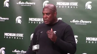 Michigan State coach Mel Tucker talks 45-14 win over Richmond