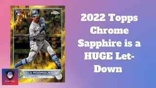 2022 Topps Chrome Sapphire is Overpriced and a Big Disappointment | Talkin’ Cards