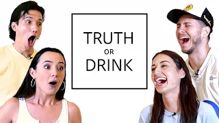 Couples Play Truth or Drink! (someone got mad)