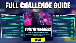 FULL Fortnitemares Challenge Guide | Fortnite Season 8