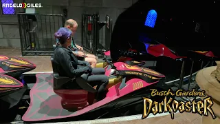 DarKoaster Front Seat POV 4K 60FPS Busch Gardens Williamsburg