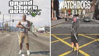 GTA V vs Watch Dogs Legion - A Detailed Comparison - Open-World Showdown