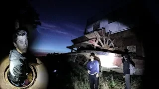 OVERNIGHT ON ABANDONED HAUNTED SHIP! (Viewer Warning for End of Video)