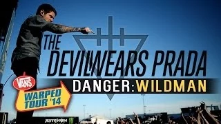 The Devil Wears Prada - Intro & "Danger: Wildman" LIVE! Vans Warped Tour 2014 (Sacramento, CA)