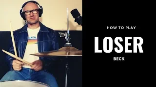 HOW TO PLAY "LOSER" BECK | DRUM LESSONS @DSnyderDrums