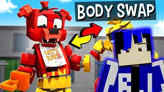 THIS IS CURSED | Reacting to "Foxy and Chica Body SWAP?!" by ZAMination