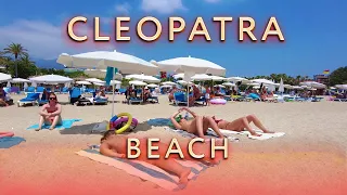 ALANYA CLEOPATRA MOST FAMOUS BEACH WALK . 🇹🇷 TURKIYE #turkey #alanya #antalya #cleopatra #kleopatra