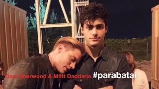 Shadowhunters cast // Dom Sherwood & Matt Daddario (Sherdario): #parabatai