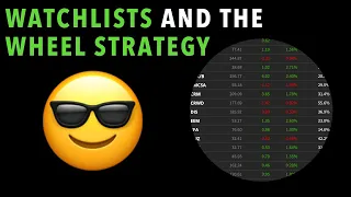 9 Reasons to Use a Watchlist with The Wheel Options Strategy