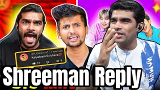 Shrreeman Legend Reply @rajatpawarr  || BTS Roast Video || @RJSoham Comment 👑