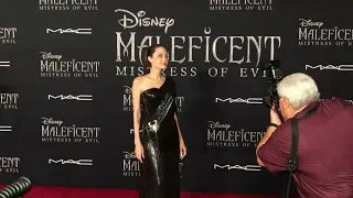 Angelina Jolie at Disney's "Maleficent: Mistress of Evil" World Premiere