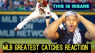 AFRICAN REACTS MLB Greatest Catches In History (THESE GUYS HAVE NO FEAR, AMAZING!)