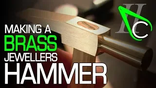 Making A Brass Jewellers Hammer