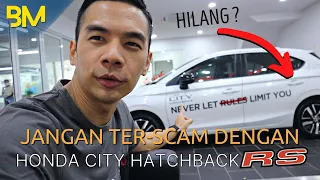 TERBARU HONDA CITY HATCHBACK RS HARGA KAYANGAN BERBALOI ? | Mai aku tinjau untuk korang