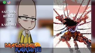 Saitama React to Goku Kakumei | Dragon Ball Kakumei | Gacha react - Tik Tok