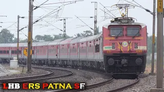 LHBfied ERNAKULAM  - PATNA Super Fast Express (RAKE ONE ) | LHB with WAP4 | Indian Railways