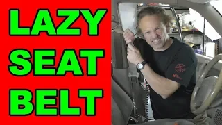 How to fix a seatbelt that wont retract - BEST METHOD