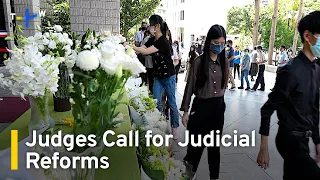 Judge's Suicide Inspires 'White Flower' Judicial Reform Movement in Taiwan | TaiwanPlus News
