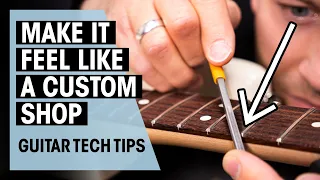 How to get rid of sharp fret edges | Guitar Tech Tips | Ep. 7 | Thomann