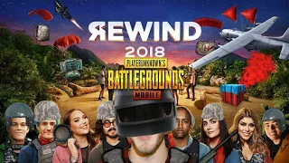 PUBG MOBILE REWIND 2018 BY CLASH OF FUN | PUBG WTF MOVMENTS REWIND|