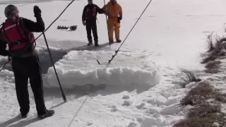 Frozen Lake Tractor Recovery