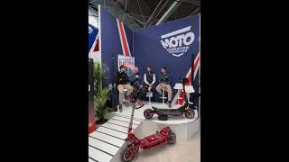 Présentation officielle du Championnat de France E'TROTT RACING FFM lors du salon du 2 Roues