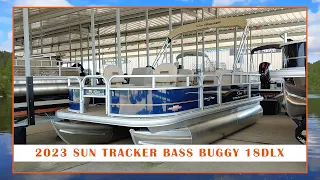 NEW 2023 SUN TRACKER BASS BUGGY 18DLX- TOUR