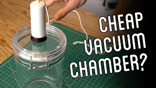 Experimenting with an Inexpensive Vacuum Chamber for Casting