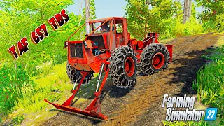 TAF 657 TBS / ZIUA 3 LA PADURE / FARMING SIMULATOR 22