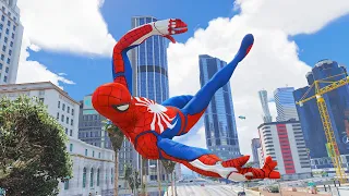 GTA 5 Ps4 Spiderman Suck Smash Ragdolls Gameplay Ep 23 - GTA V Euphoria Physics