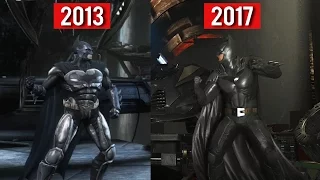 Comparison - Injustice (2013) vs Injustice 2 (2017) Gameplay