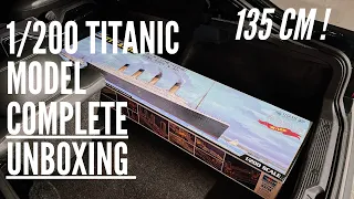 Complete Unboxing - 1/200 TITANIC Trumpeter