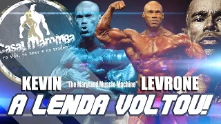 A LENDA VOLTOU! Homenagem à Kevin Levrone