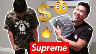 Surprising DavidParody With $5000 Supreme and Bape Clothing Haul