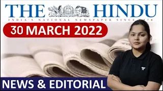 30 March 2022 | The Hindu Newspaper analysis | Current Affairs 2022 UPSC #upsc#IAS#EditorialAnalysis