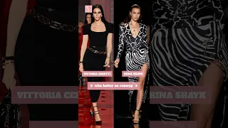 Vittoria Ceretti vs Irina Shayk, who is better? #gigihadid #irinashayk #model #viral