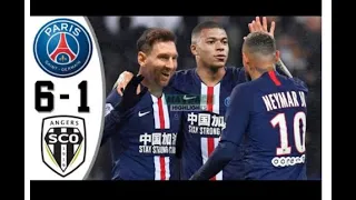 PSG vs Angers , all Goals extended highlights 2021