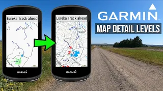 Garmin EDGE Cycling GPS Map Detail Level Options Explained