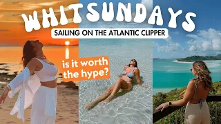 3 DAYS on the ATLANTIC CLIPPER ⛵️ My Honest Review/Experience Sailing Whitsundays Vlog