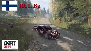Dirt Rally 2.0  RCL Beginner. Этап 7. Финляндия СУ 1-5 (split screen TPP+onboard)