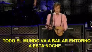 Paul McCartney- Dance Tonight (Zocalo,Mex) Subtitulada Español