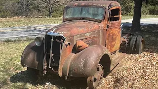 Will it run after 45 years 1937 Chevy truck