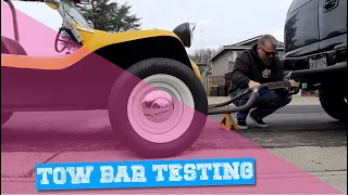 Buggy tow bar test