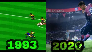 Evolution of FIFA game 1993 -2020
